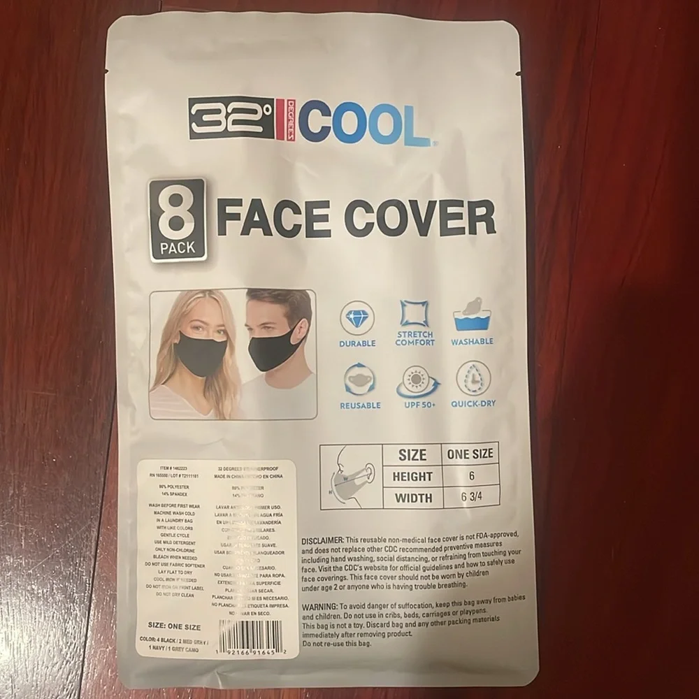 32 degrees face cover